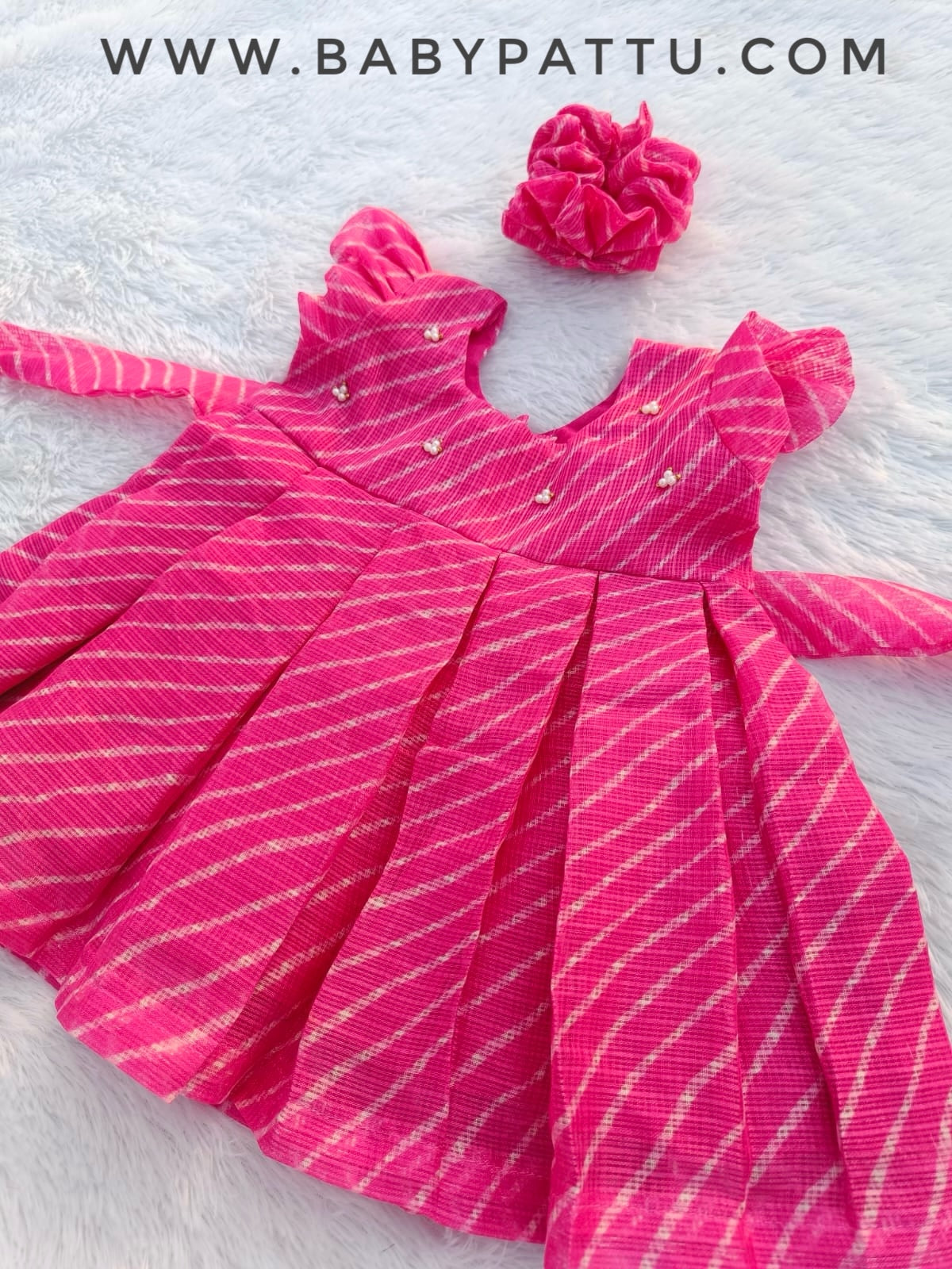 Handmade baby cotton frocks online