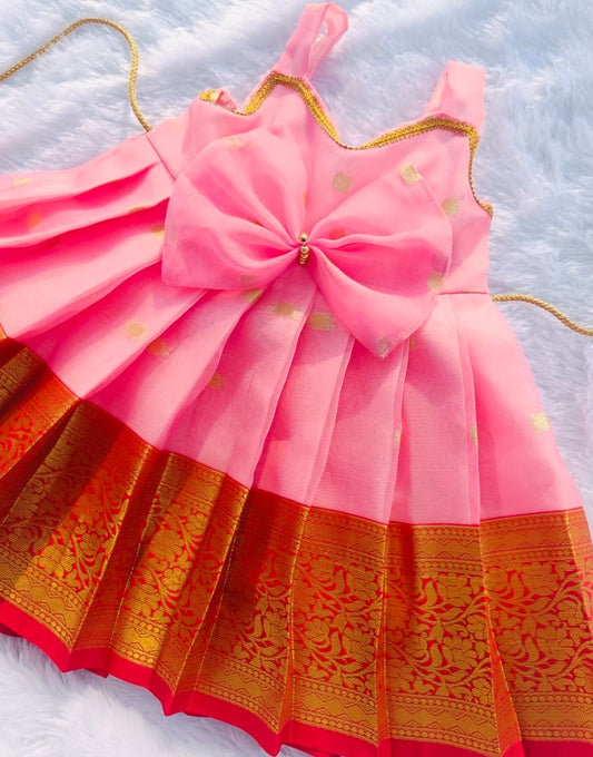 Baby Pink Summer Frock