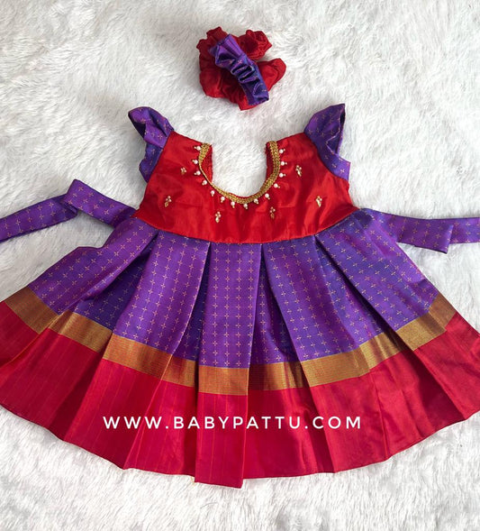 Red & Purple Frocks