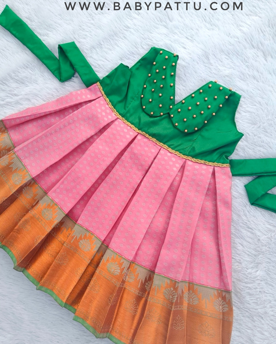 Green & Pink Frock